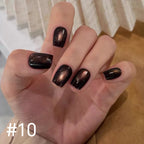 12ml 1-21pcs Brown Gold Cat Eye Gel Nail Polish