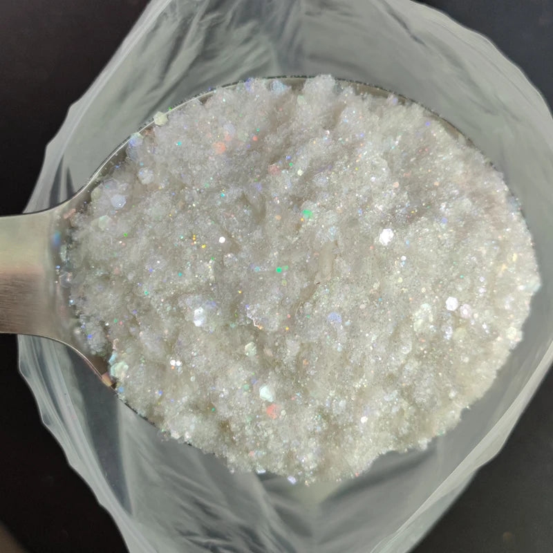 1KG Wholesale Mixed Size Holographic Nails Sequins Manicure Glitter Flakes Paillettes Nail Art Decorations Body/Face Glitter