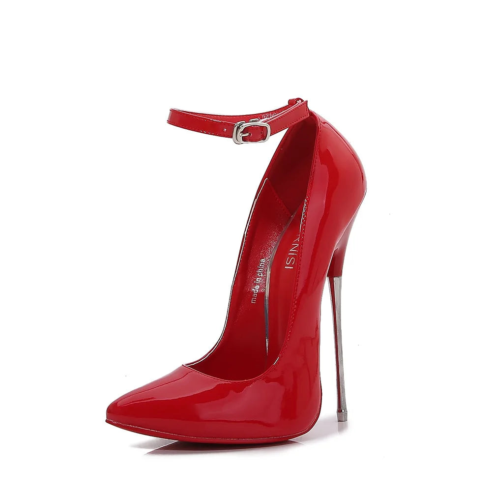 Patent Stiletto Pumps