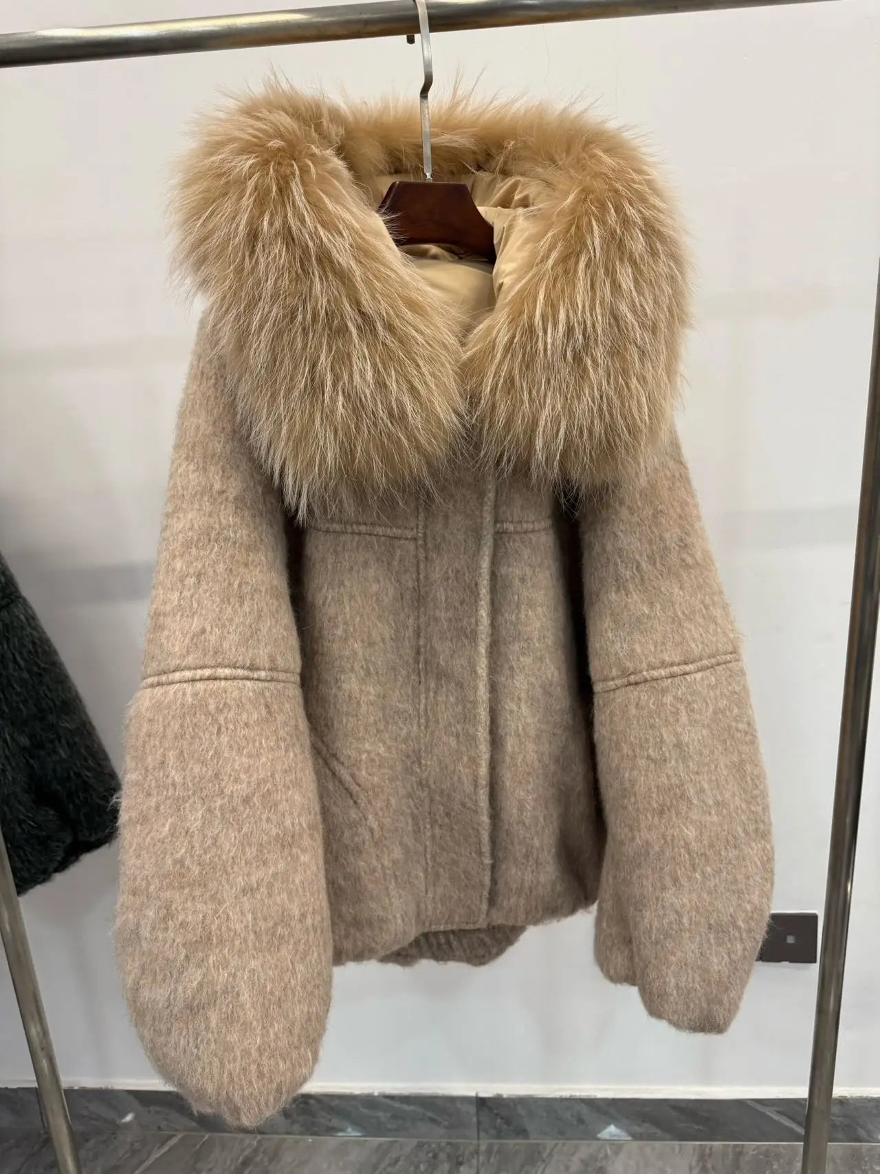 Down Fur Jacket