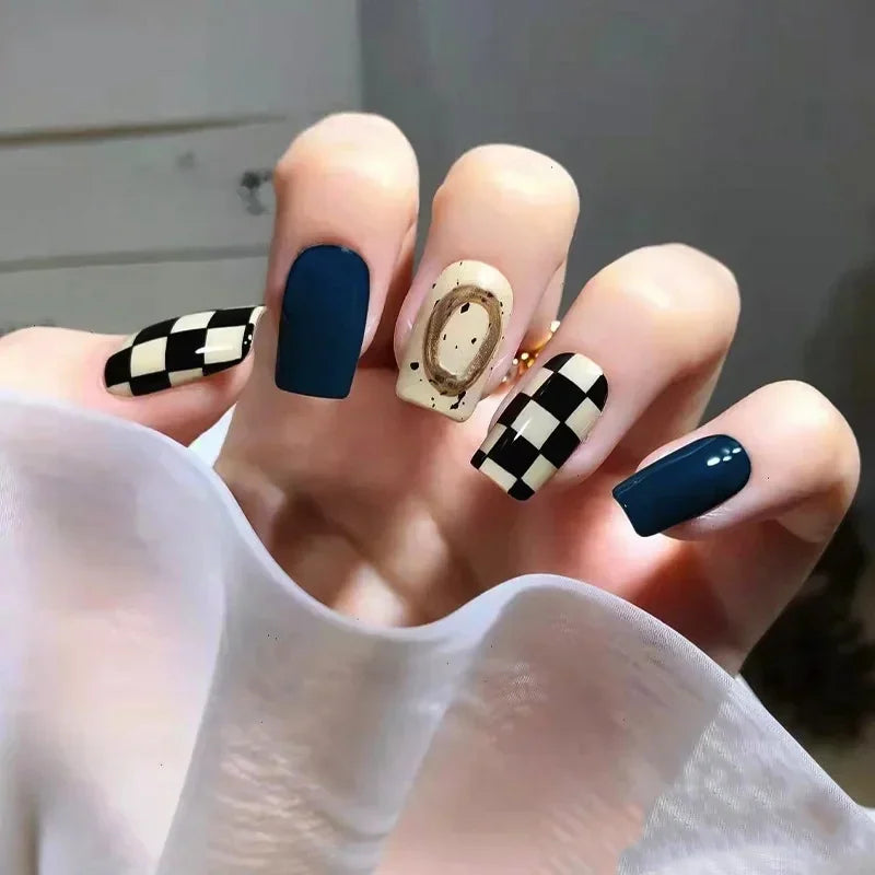 24P Rainbow Fake Nail