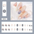 24P Rainbow Fake Nail