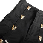 High Waist Bandage Hollow Out Shorts