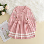 Polka Dots Pleated Dress
