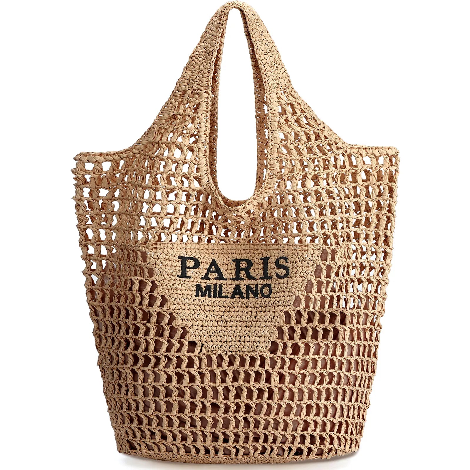 Straw Beach Bag
