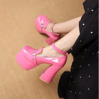 Platform Loafer Heels