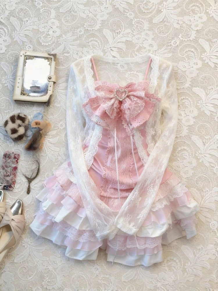 Kawaii 3 Piece Skirt Set