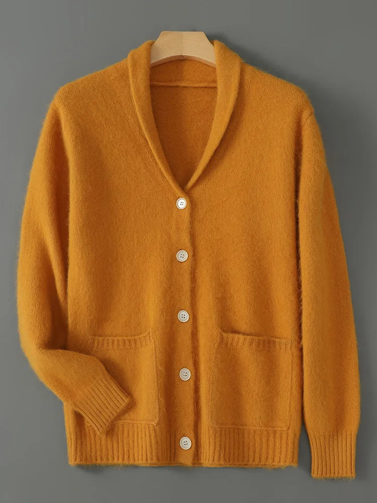 Mink Cashmere Cardigan