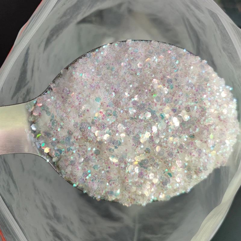 1KG Wholesale Mixed Size Holographic Nails Sequins Manicure Glitter Flakes Paillettes Nail Art Decorations Body/Face Glitter