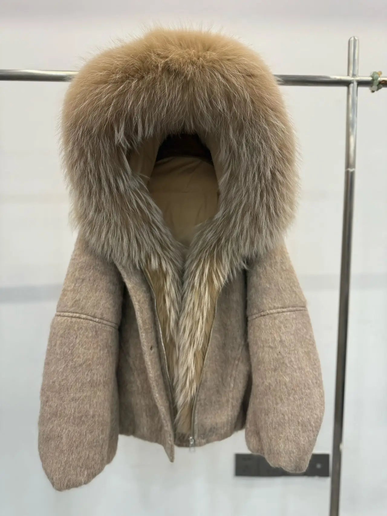 Down Fur Jacket