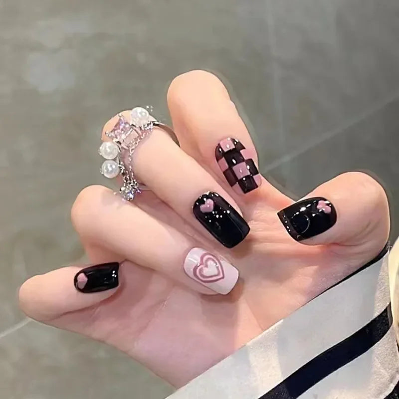 24P Rainbow Fake Nail