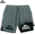 Pattern Printed Fitness Shorts