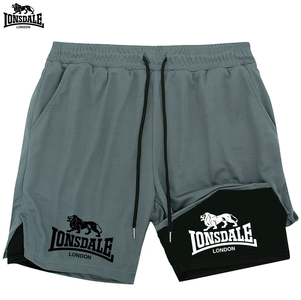 Pattern Printed Fitness Shorts