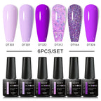 6Pcs Gel Nail Polish Set