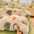 Warm Plush Flannel Duvet Cover