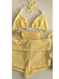 Soleil Terry Cloth Bikini Set