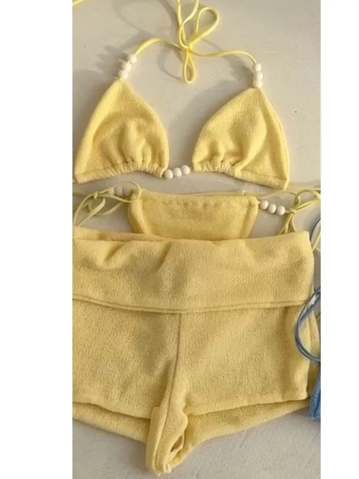 Soleil Terry Cloth Bikini Set