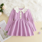 Polka Dots Pleated Dress