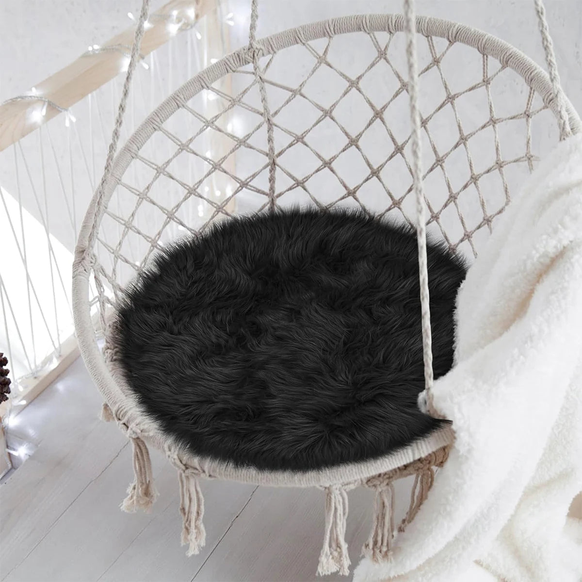 Plush Round Multifunctional Mat