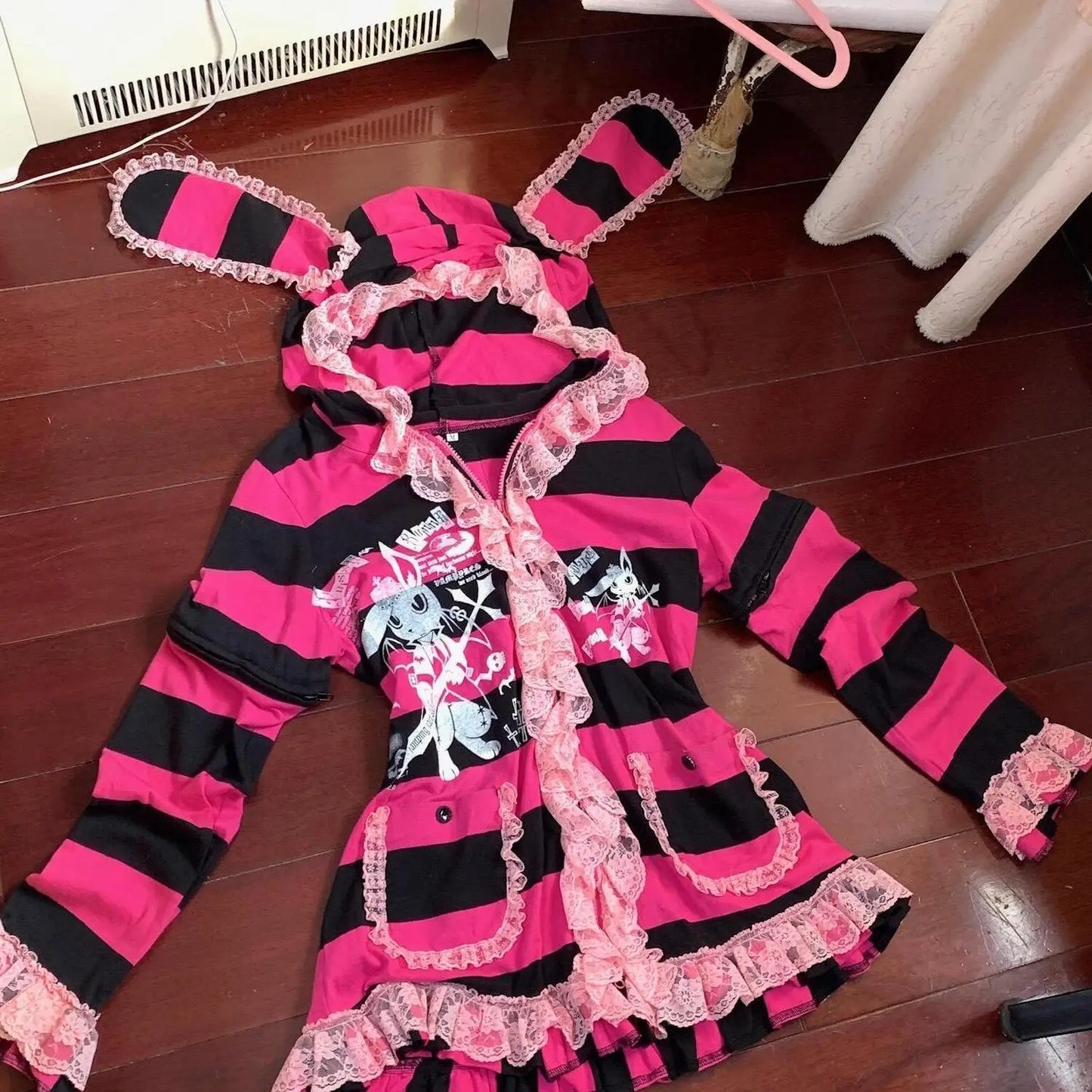 Striped Hoodie