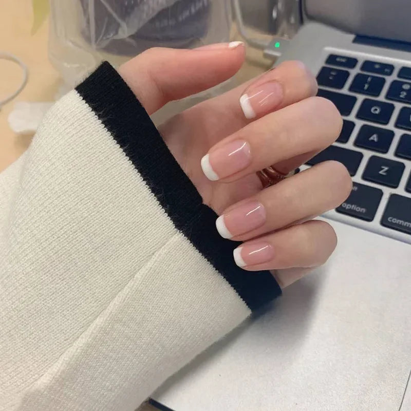 24P Rainbow Fake Nail