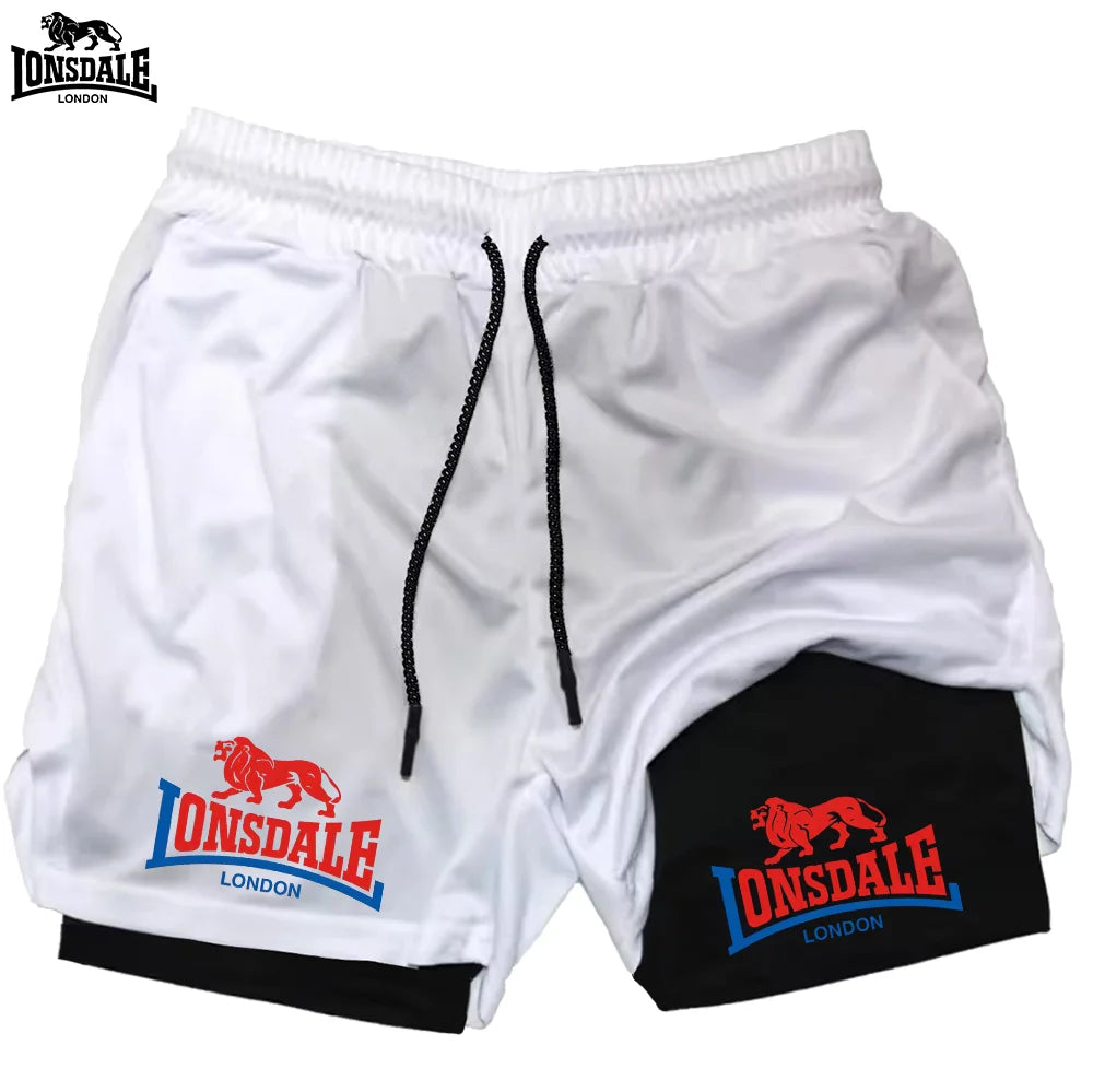 Pattern Printed Fitness Shorts