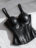 PU Leather Tank