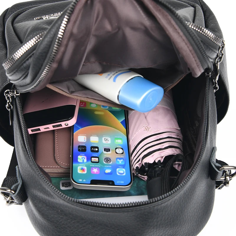 Exquisite Hardware Logo Backpack
