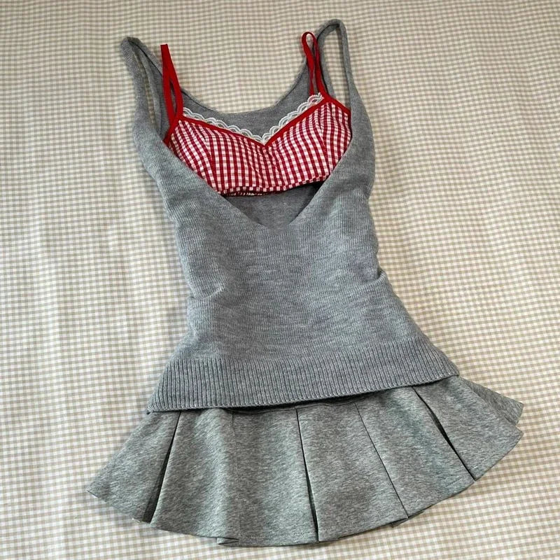 Sweet Solid Gray Set