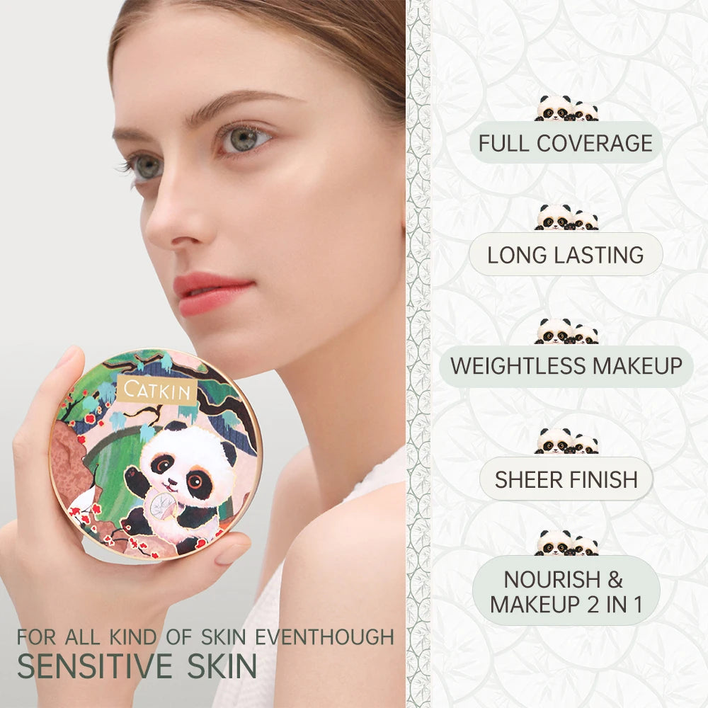 CATKIN Panda Land Full Coverage Cushion Foundation