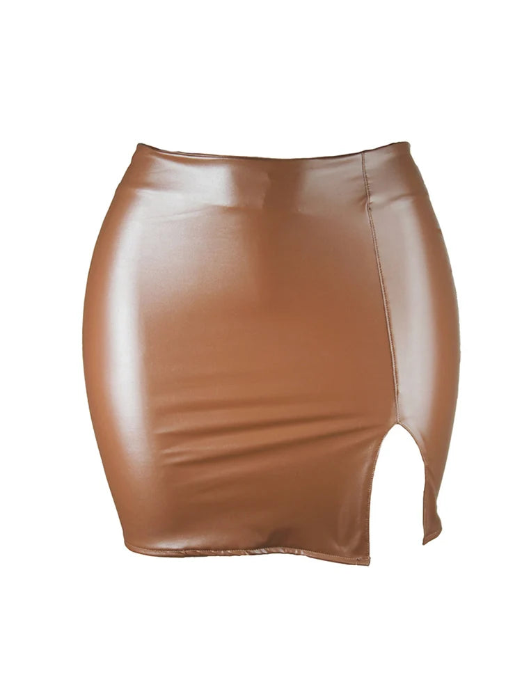 Leather Skirt