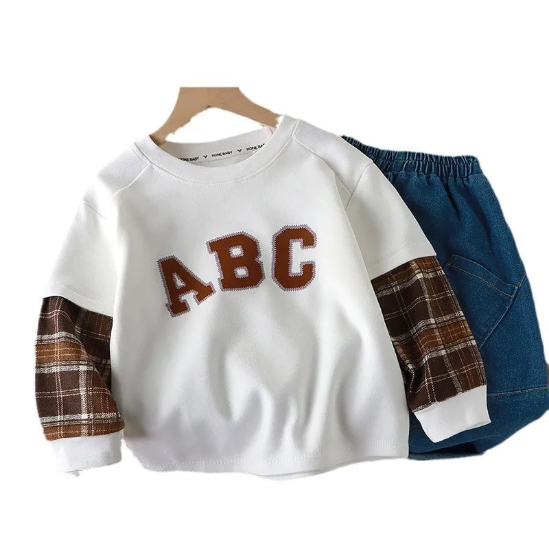 ABC Print Sweatshirt