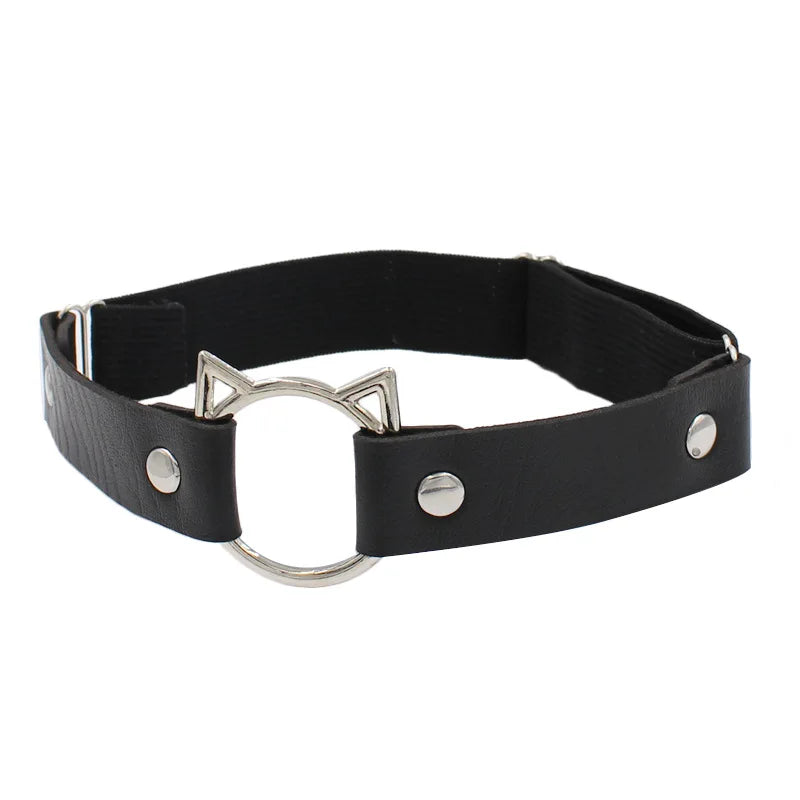 Leather Leg Garter Belt