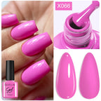 LILYCUTE 8ml Pink Dried Flower Gel Nail Polish Natural Flower Fairy Nail Art Gel Soak Off UV LED Painting Varnish For Nails DIY