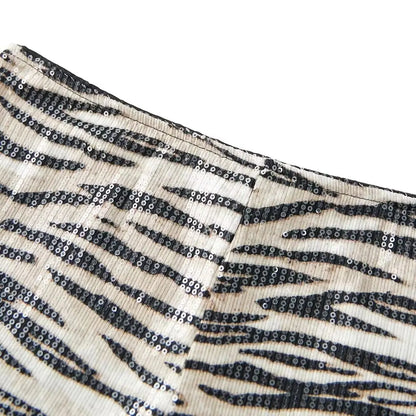 Zebra Print Shorts