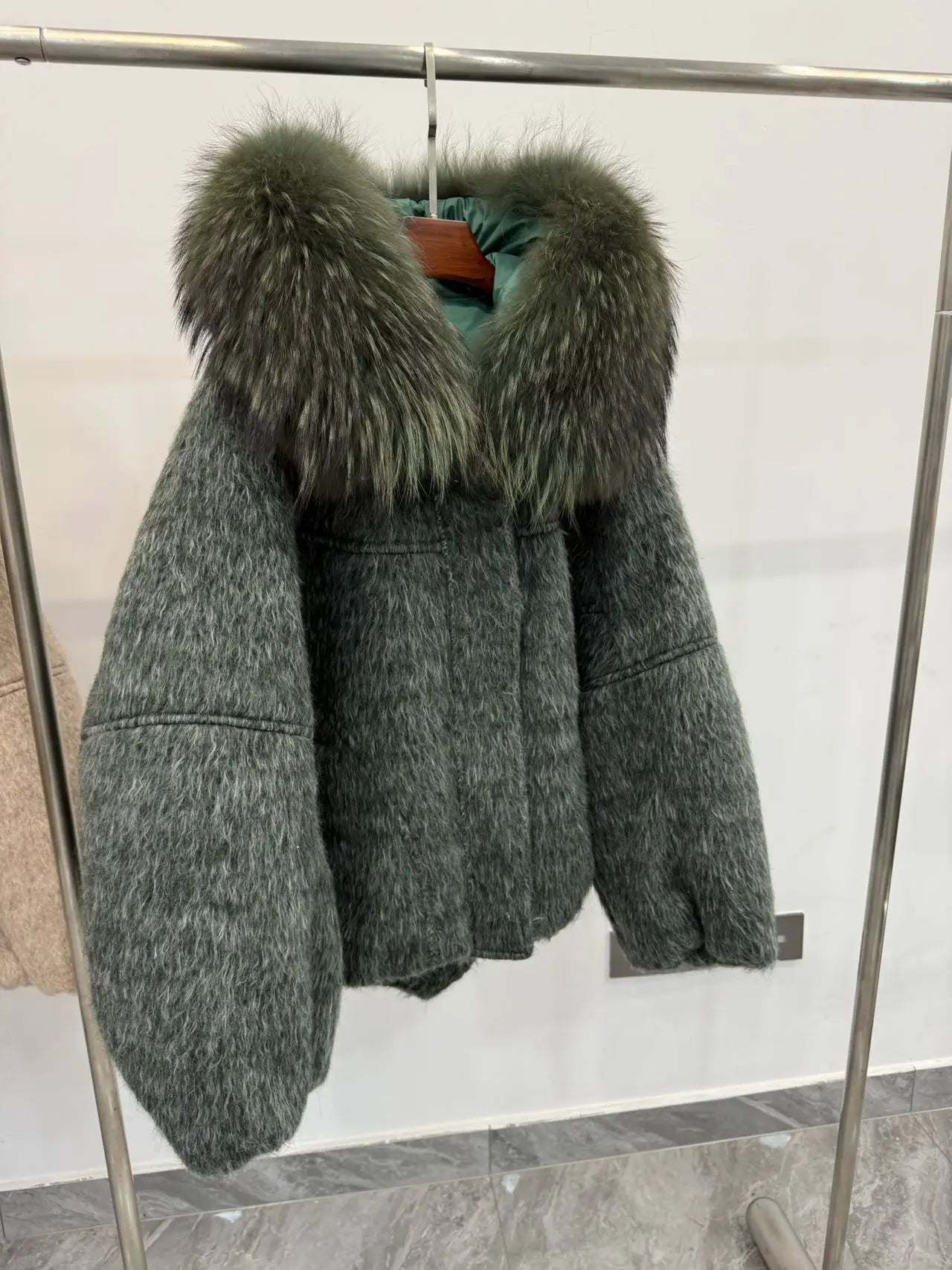 Down Fur Jacket