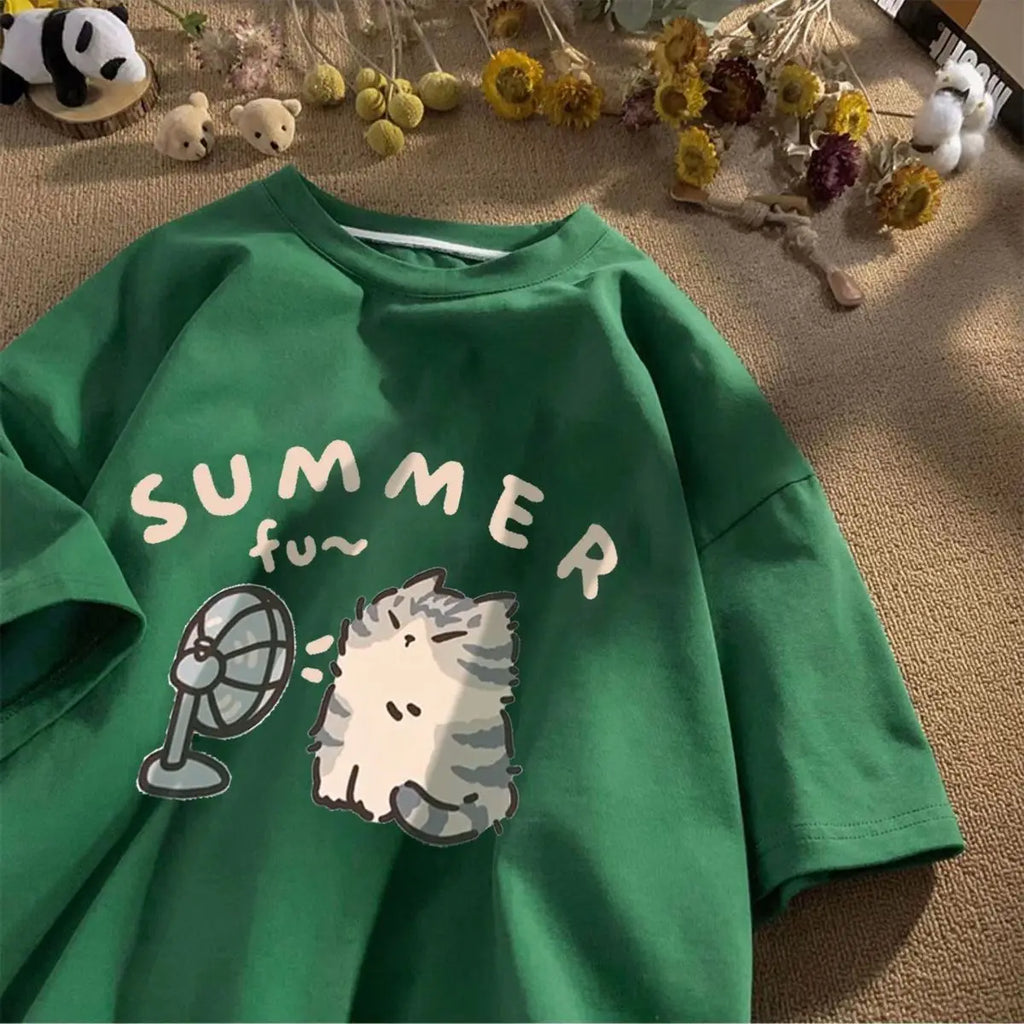 Cartoon Short Sleeve Tee