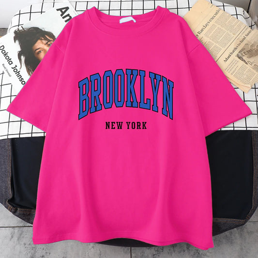 Brooklyn New York Blue Design Tee