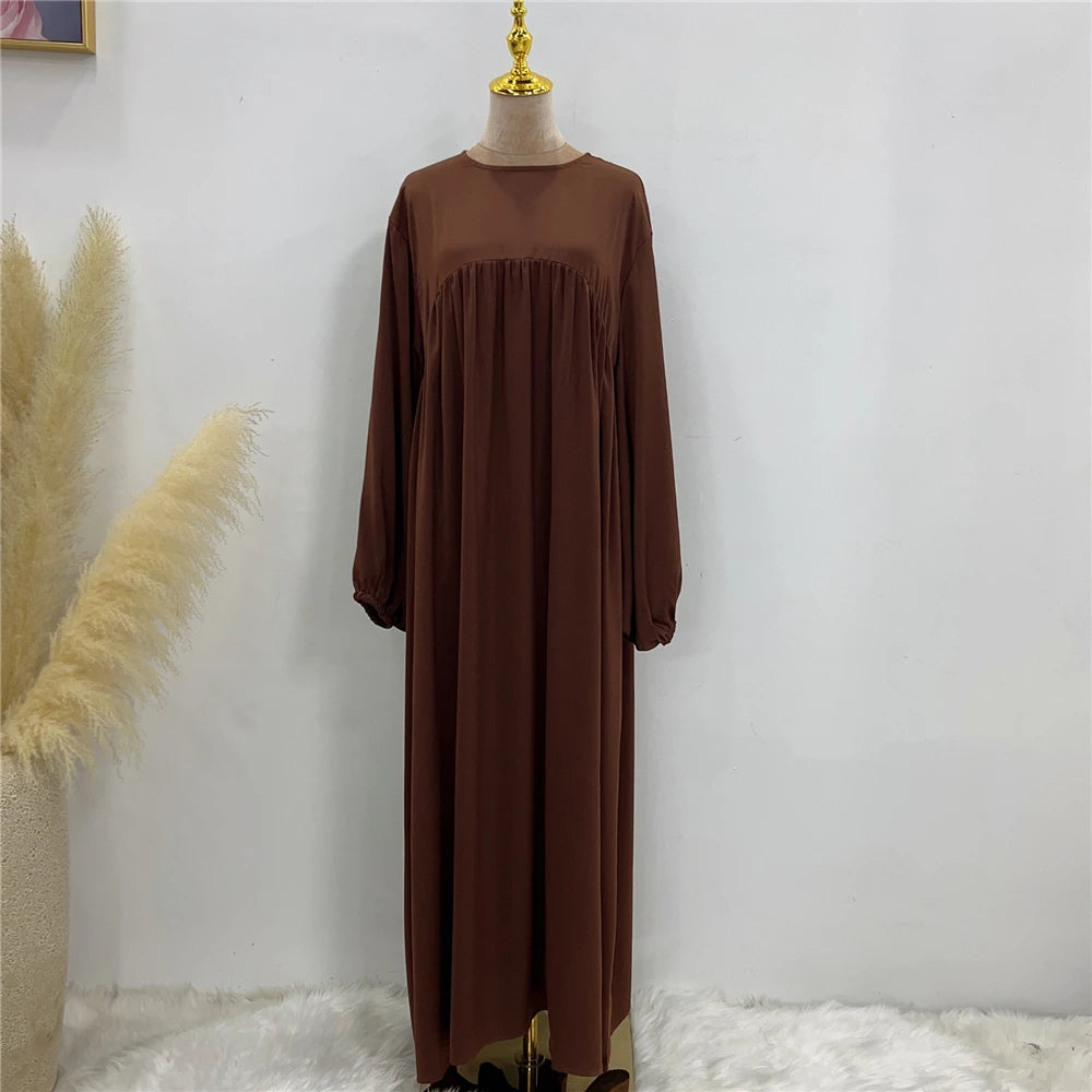 Kaftan Women Abayas Muslim Modest Prayer Loose Long Maxi Dress Turkey Khimar Eid Dubai Islamic Robe Arab Ramadan Jalabiya Caftan