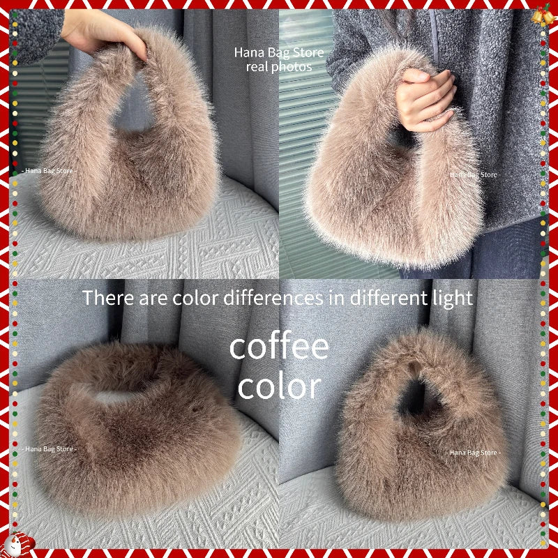 Furry Shoulder Bag