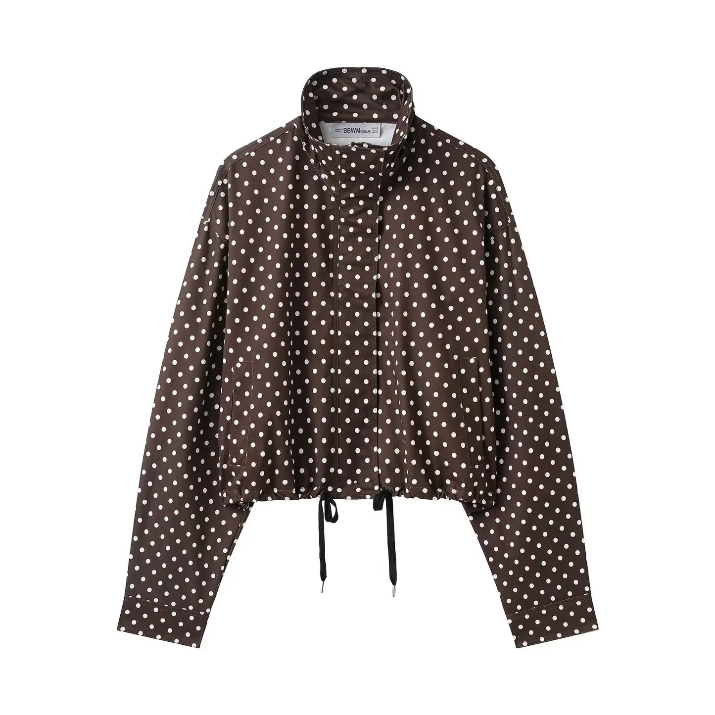 HH Polka Dot Print Short Coat