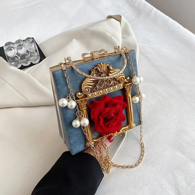 Angel Flower Chain Handbag