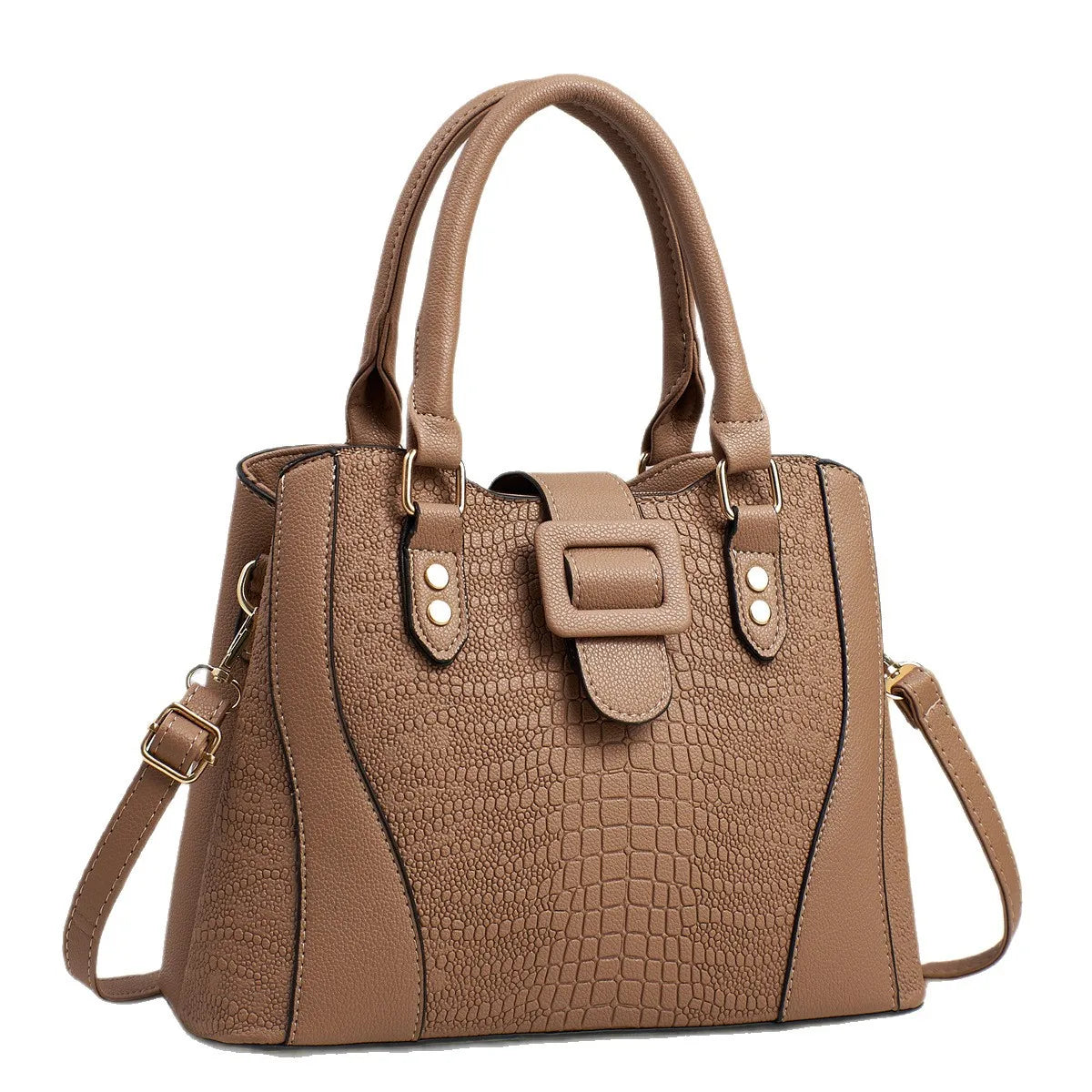 Alligator Pattern Handbag