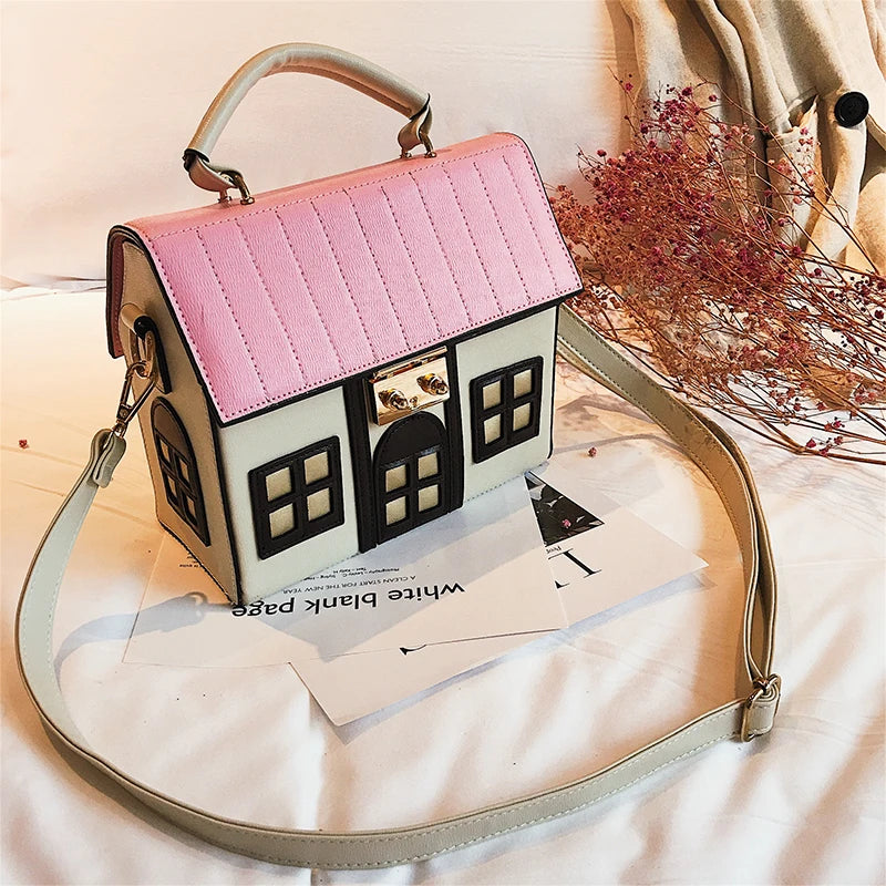 Cartoon House Bag