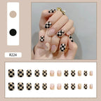 24P Rainbow Fake Nail