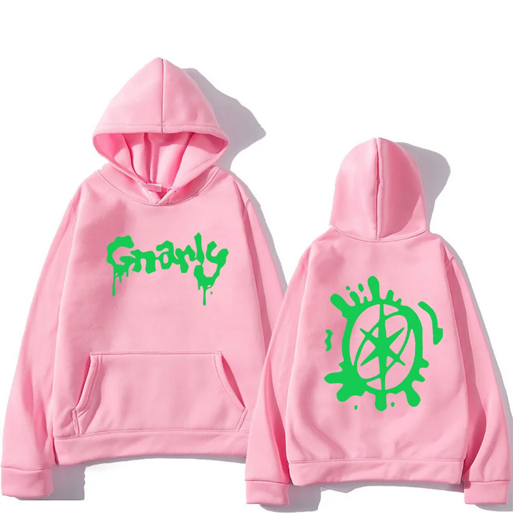 Gnarly Logo Printed Hoodie
