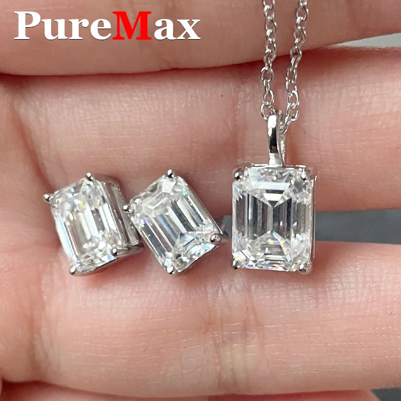 1-3ct Moissanite Diamond Jewelry Set