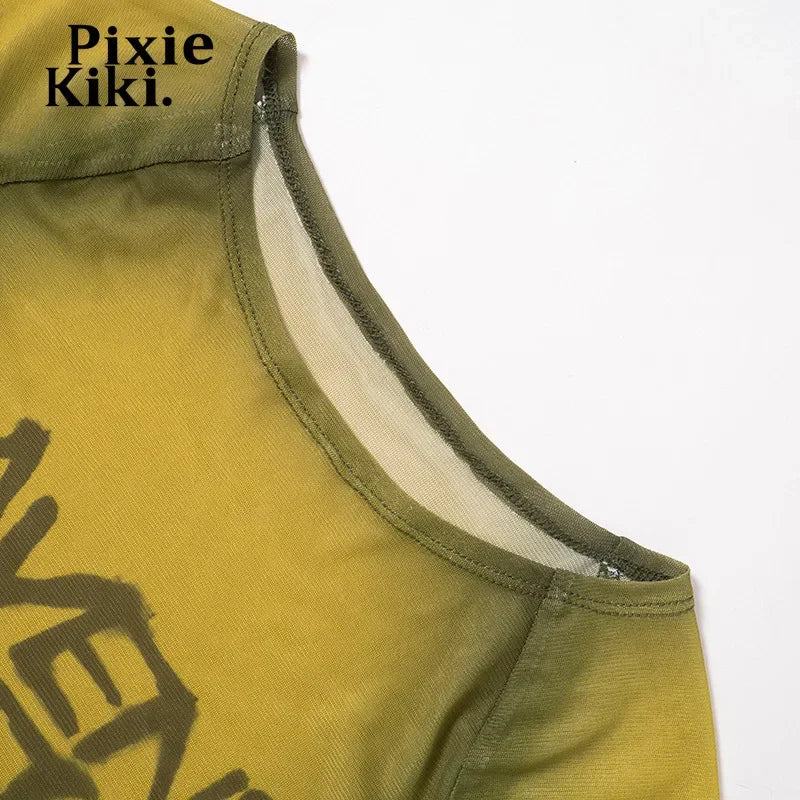 PixieKiki Y2k Fashion Tops