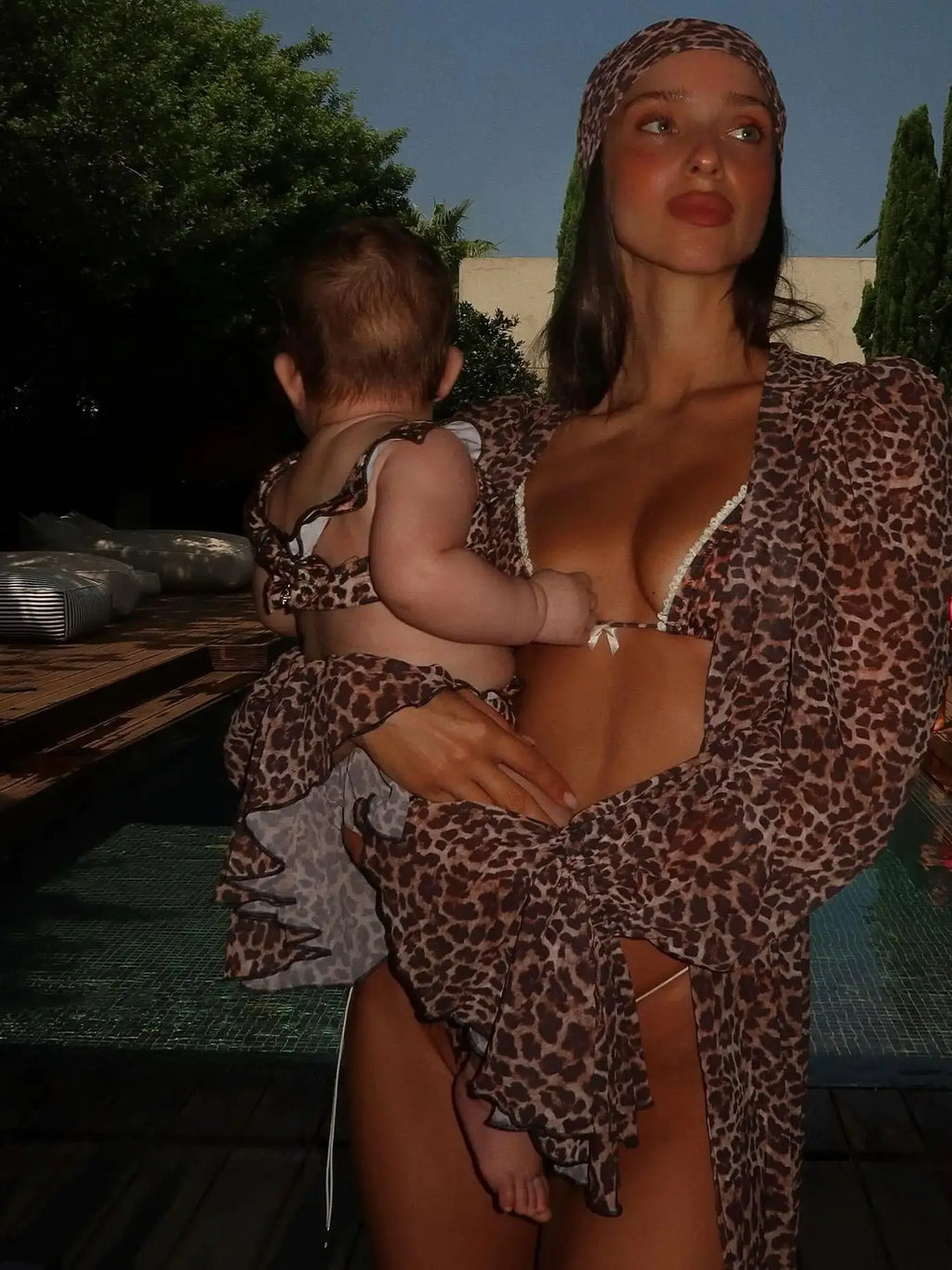 Leopard Bikini with Cover Up