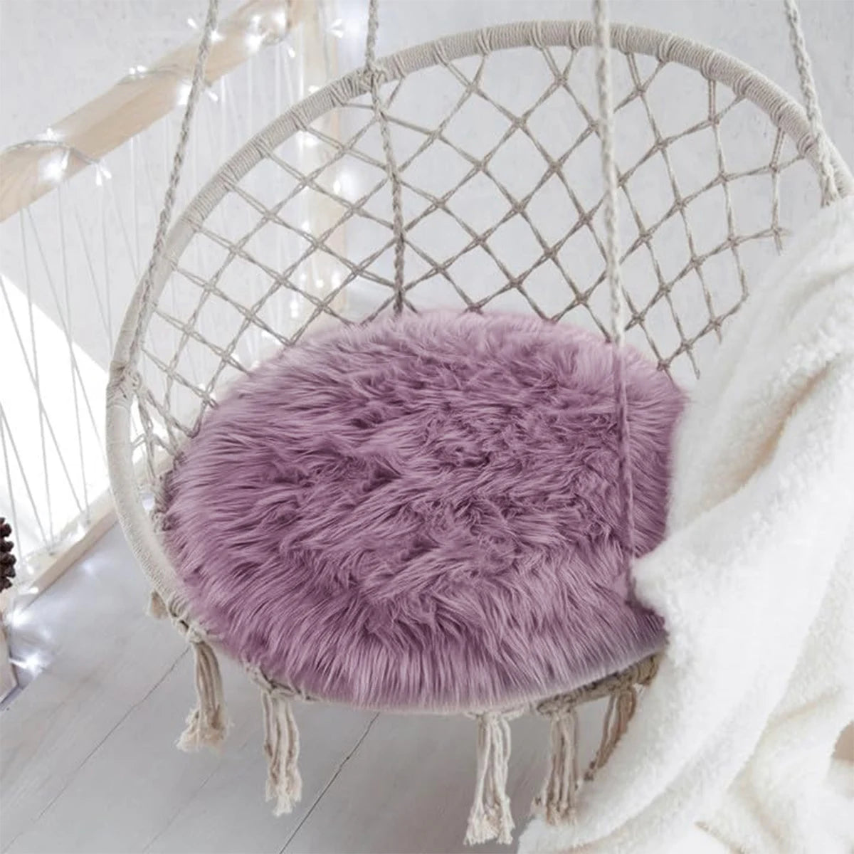 Plush Round Multifunctional Mat